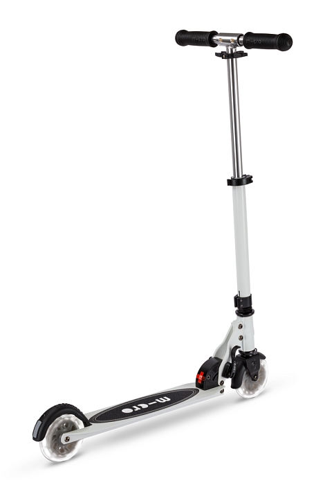 Самокат Micro Sprite Glow (светится в темноте) LED, Белый — фото 6