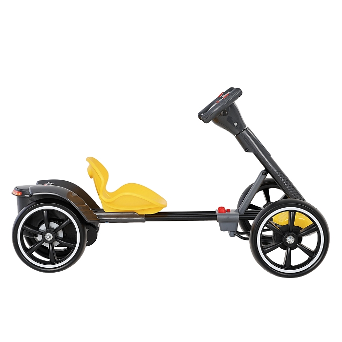 Электрокартинг складной Pituso 3010230AR с пультом управления желтый — фото 3