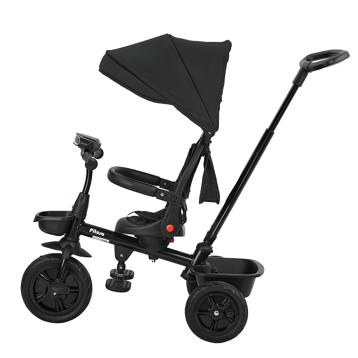 Велосипед трехколесный Pituso Elite 2026 Black/Черный — фото 2