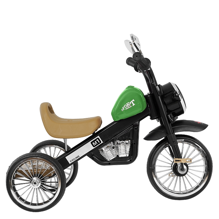 Велосипед трехколесный Pituso Ангел (Angel) зеленый  — фото 2