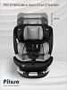 Автокресло 0-36 кг Pituso Roys+ Black,Grey Inlay /Черный, Серый вкладыш — фото 7