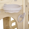 Горка-Комплекс Pituso Creamy (горка, качели, баск.кольцо, кольцеброс, гольф) Mocca/Беж CLCY-6-Mocca — фото 11