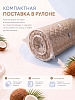 Матрас детский Pituso Кокос Стандарт П 83х48х6 см для колыбелей Flora, Lila — фото 8