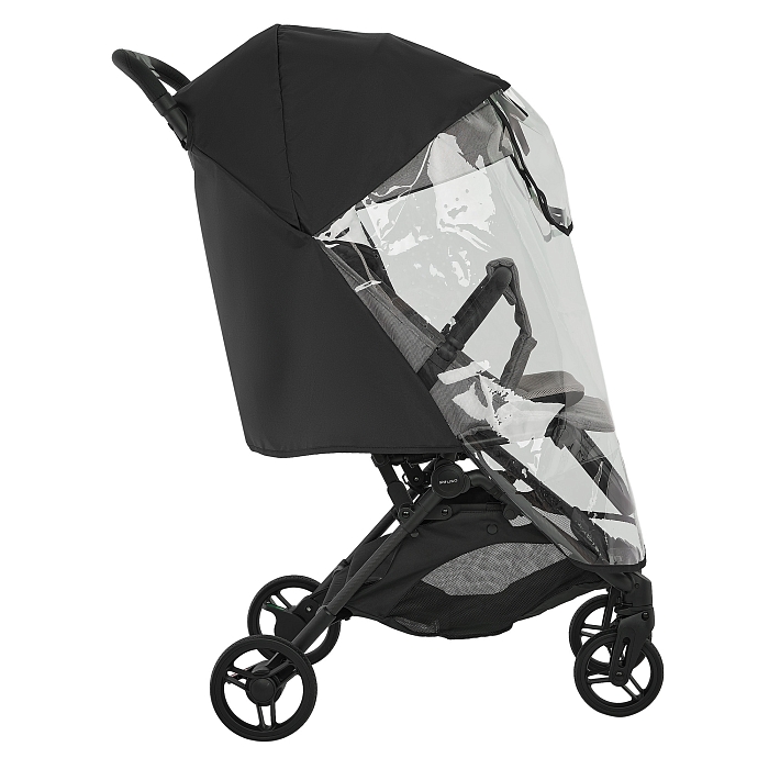 Прогулочная коляска Pituso Pera Plus серая — фото 21