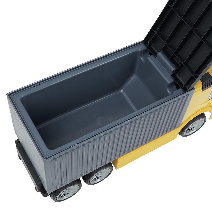 Каталка Pituso Грузовичок желтый — фото 8