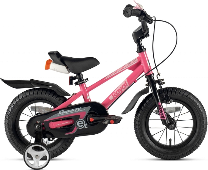 Велосипед Royalbaby EZ Freestyle 12"  Pink/Розовый — фото 1