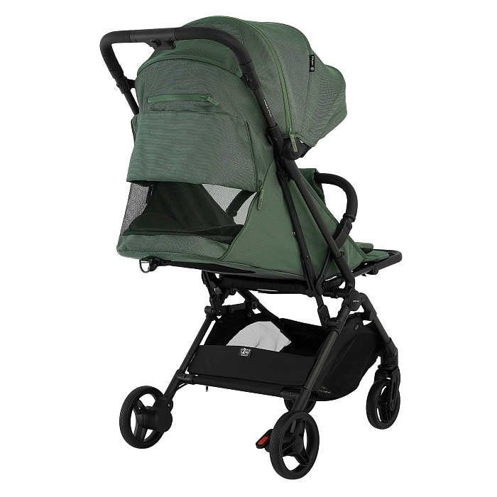 Прогулочная коляска Pituso Pera Plus зеленая — фото 15