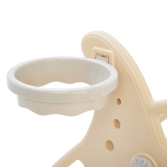 Детская горка Pituso с баскетбольным кольцом Морская звезда Бежевый — фото 11