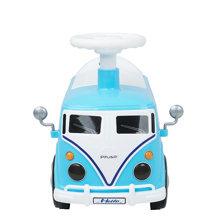 Каталка Pituso Автобус голубой — фото 3