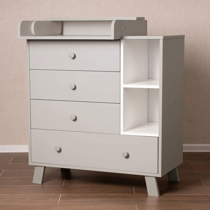 Комод раскладной Pituso Monako Кашемир-Белый — фото 1