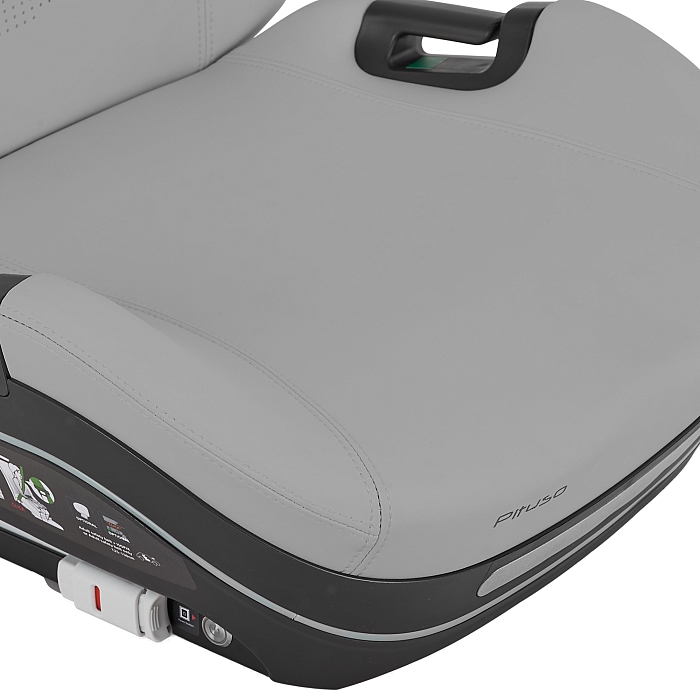 Автокресло группы 2/3 (15-36 кг) Pituso Cosco Pro (i-Size)Grey/Серый leather/кожа — фото 7