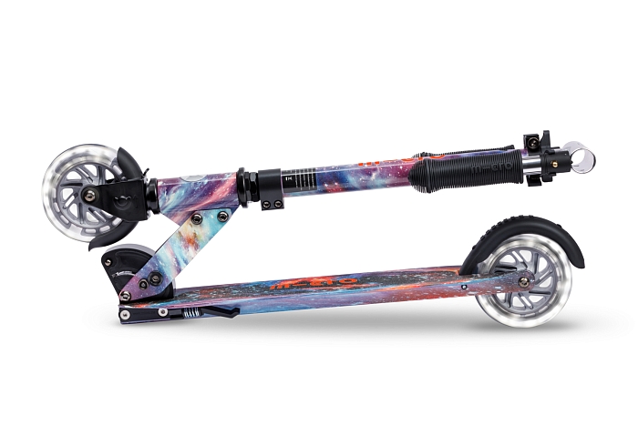Самокат Micro Sprite Glow (светится в темноте) LED, Art Млечный путь — фото 17