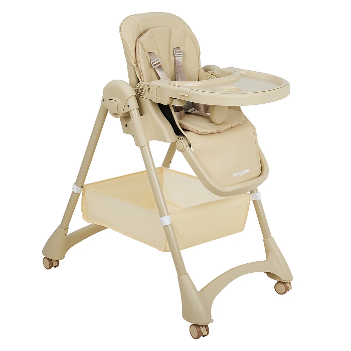 Стул для кормления Pituso Compatto Beige/Бежевый — фото 15