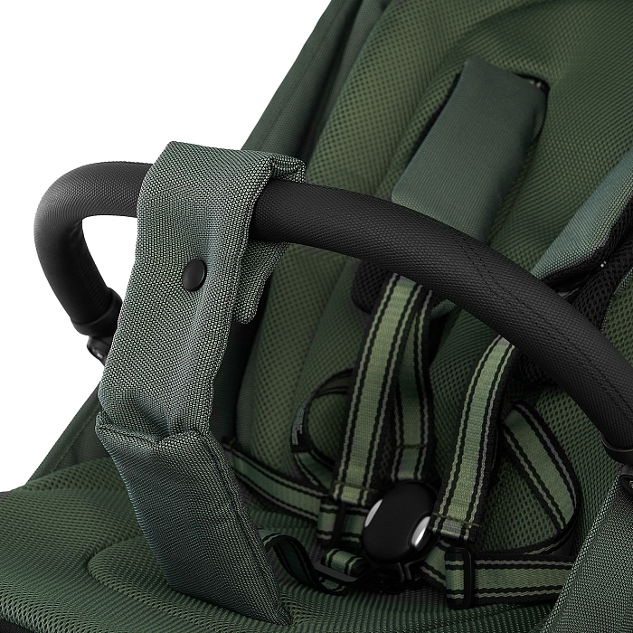 Прогулочная коляска Pituso Pera Plus зеленая — фото 20