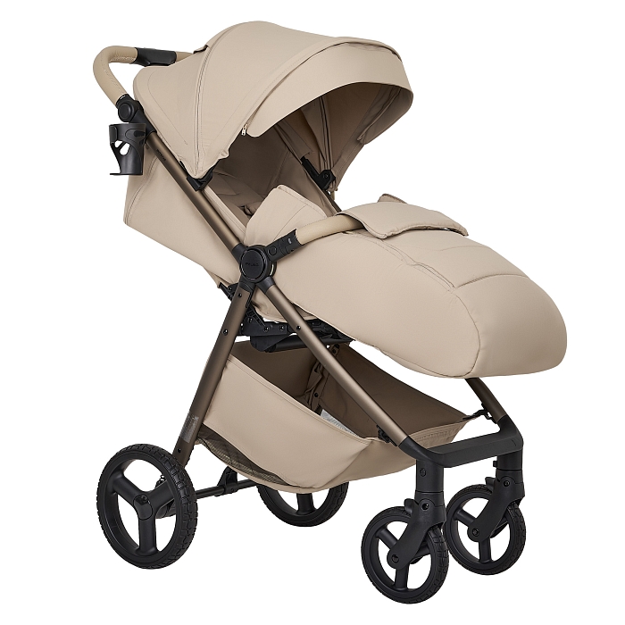 Прогулочная коляска Pituso Emma New Beige/Beige/PU — фото 3