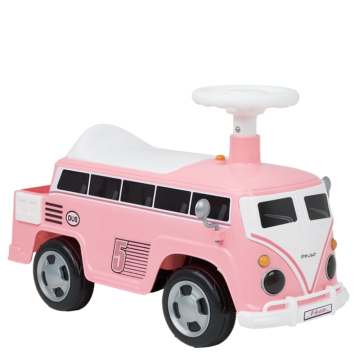 Каталка Pituso Автобус розовый — фото 1