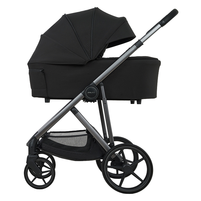 Коляска 2 в 1 Pituso Mobi черный  — фото 4