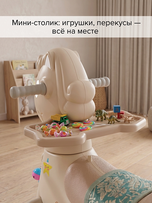 Качалка-каталка Pituso Ангел бежевый — фото 10