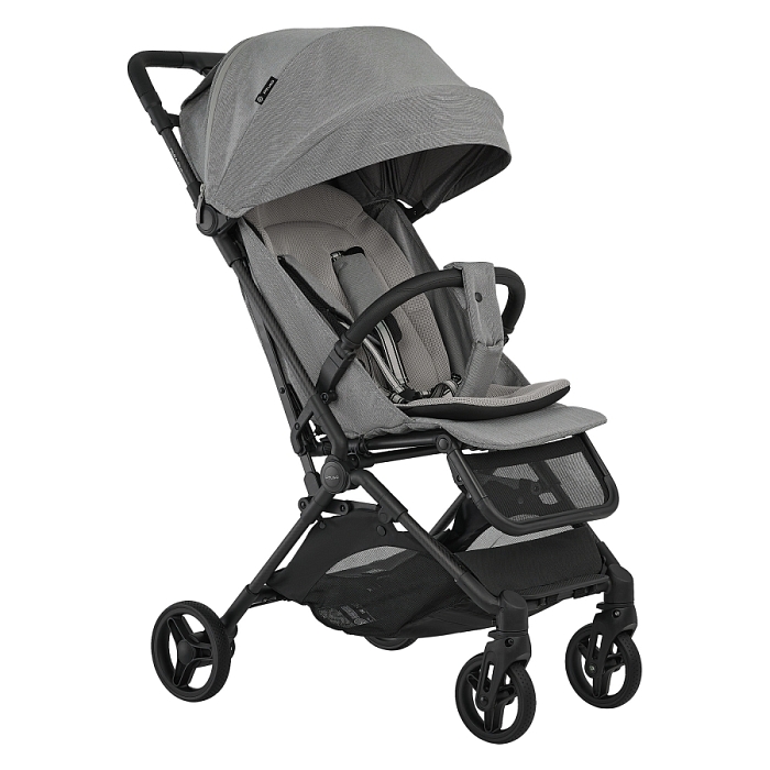 Прогулочная коляска Pituso Pera Plus серая — фото 1