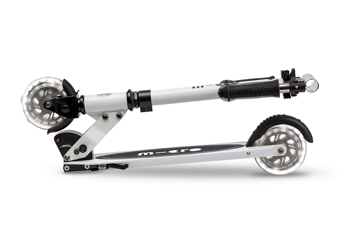 Самокат Micro Sprite Glow (светится в темноте) LED, Белый — фото 19