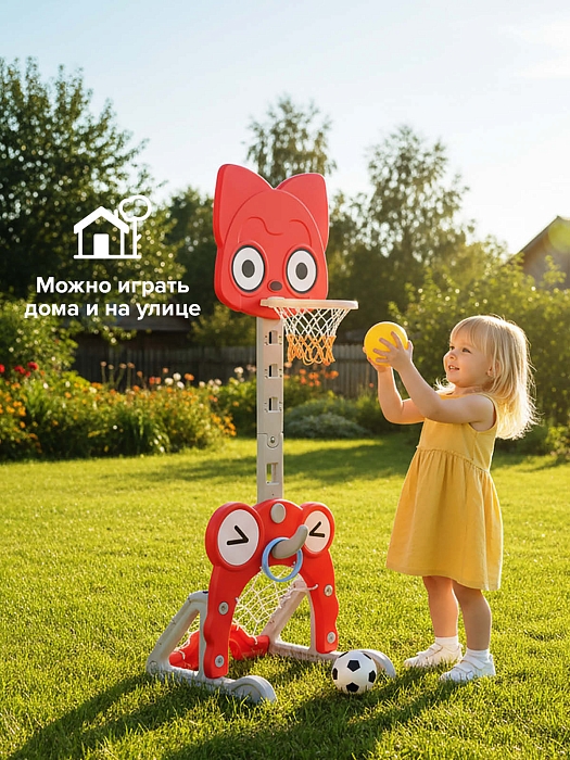 Стойка баскетбольная Pituso Лиса — фото 2