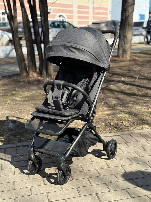 Прогулочная коляска Pituso Pera Plus магнетически серая  — фото 3
