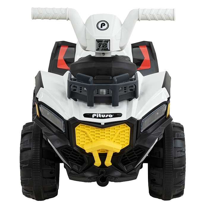 Электроквадроцикл Pituso  с пультом управления 6V/7Ah,20W*1 White/Белый — фото 11