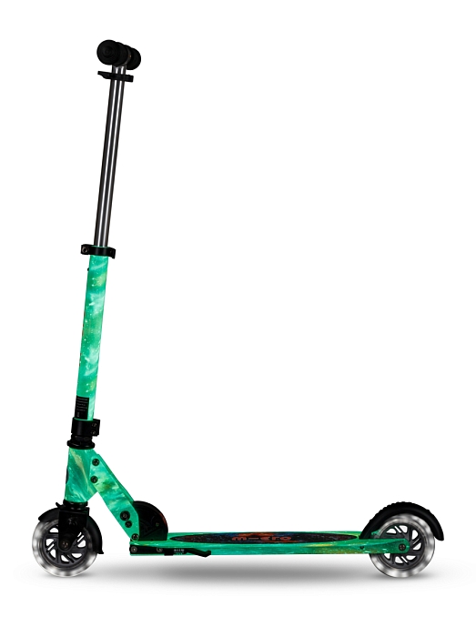 Самокат Micro Sprite Glow (светится в темноте) LED, Art Млечный путь — фото 9