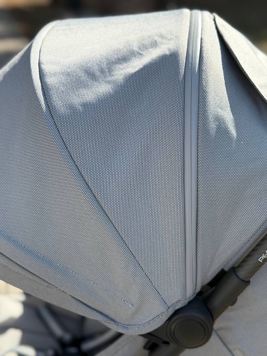 Прогулочная коляска Pituso Pera Plus серая — фото 9