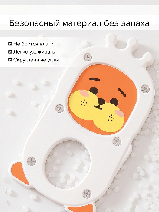 Стеллаж для игрушек Pituso с ящиками Funny 3 полки Orange/Оранжевый — фото 8