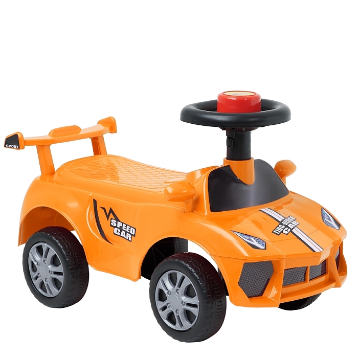 Каталка Pituso Гонщик оранжевый  — фото 1