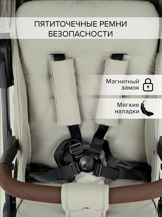 Прогулочная коляска Pituso Ice Pistachio — фото 12