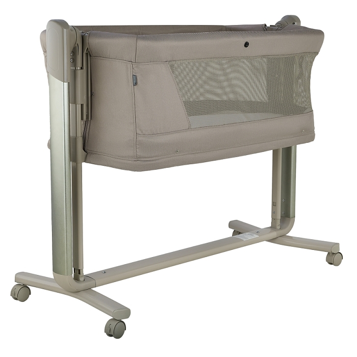 Колыбель Pituso 3 в 1 Denia на колёсах трюфель (серая рама)  — фото 1