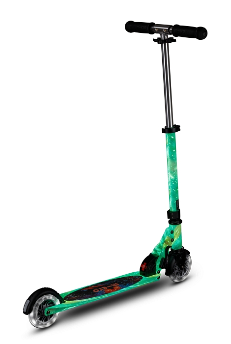 Самокат Micro Sprite Glow (светится в темноте) LED, Art Млечный путь — фото 12