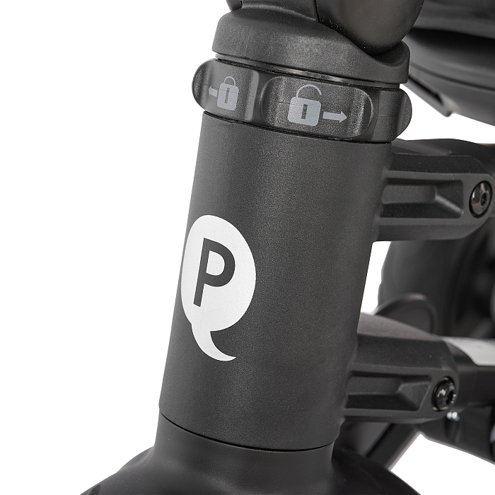 Велосипед трехколесный складной Qplay Nova+ Карбон кофе — фото 13