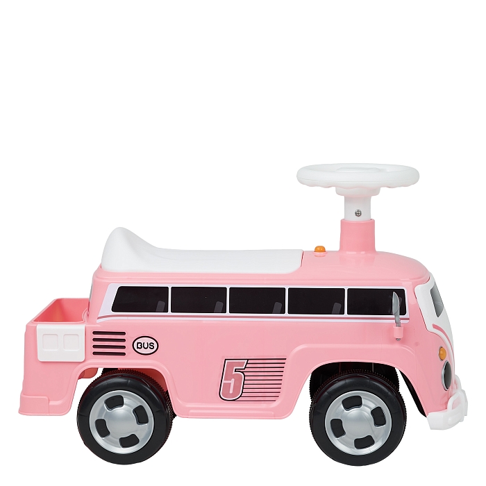 Каталка Pituso Автобус розовый — фото 2