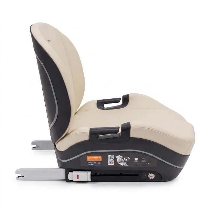 Автокресло группы 2/3 (15-36 кг) Pituso COSCO PRO (i-Size) Beige/Бежевый leather/кожа — фото 3