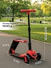 Трехколесный самокат Pituso 2в1 HD-S8 Red/красный — фото 5