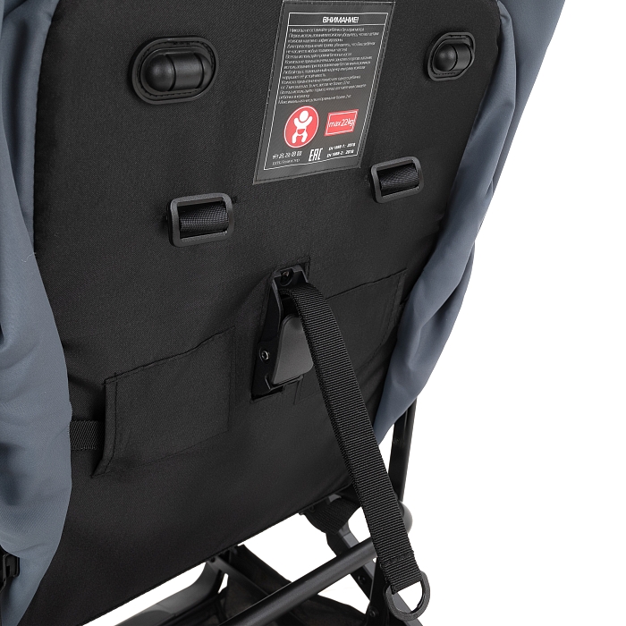 Прогулочная коляска Pituso Ice Graphite — фото 30