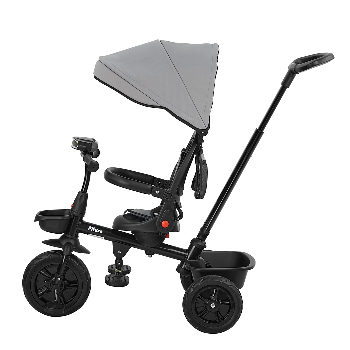 Велосипед трехколесный Pituso Elite 2026 Grey/серый — фото 2