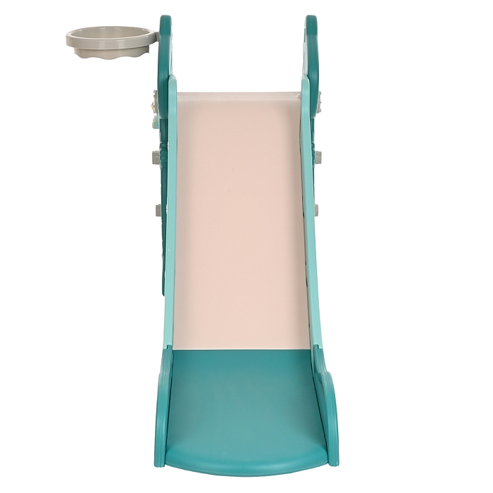 Детская горка Pituso Викки с баскетбольным кольцом Blue/Голубой — фото 7