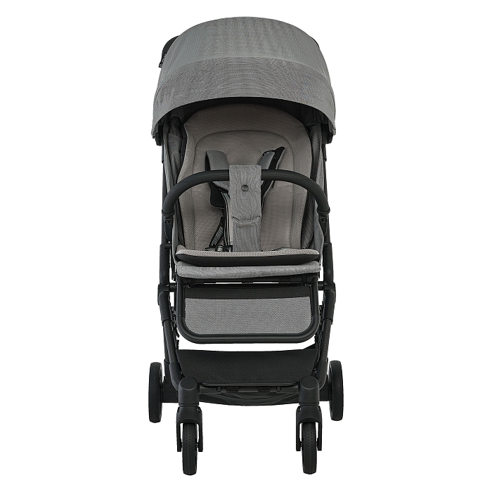 Прогулочная коляска Pituso Pera Plus серая — фото 16