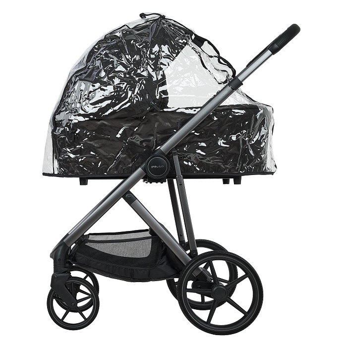 Коляска 2 в 1 Pituso Mobi черный  — фото 6