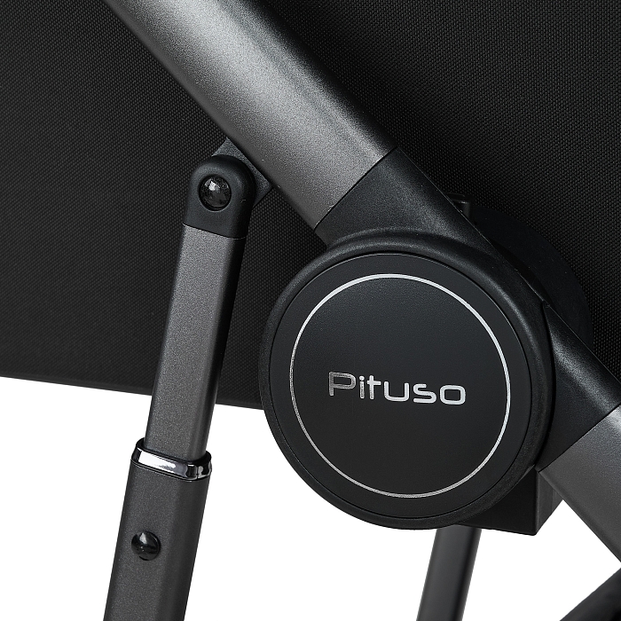Коляска 2 в 1 Pituso Mobi черный  — фото 21