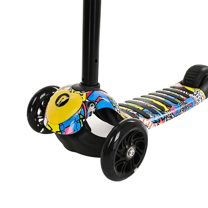 Самокат трехколесный Pituso EC-M966 Yellow/Желтый — фото 10