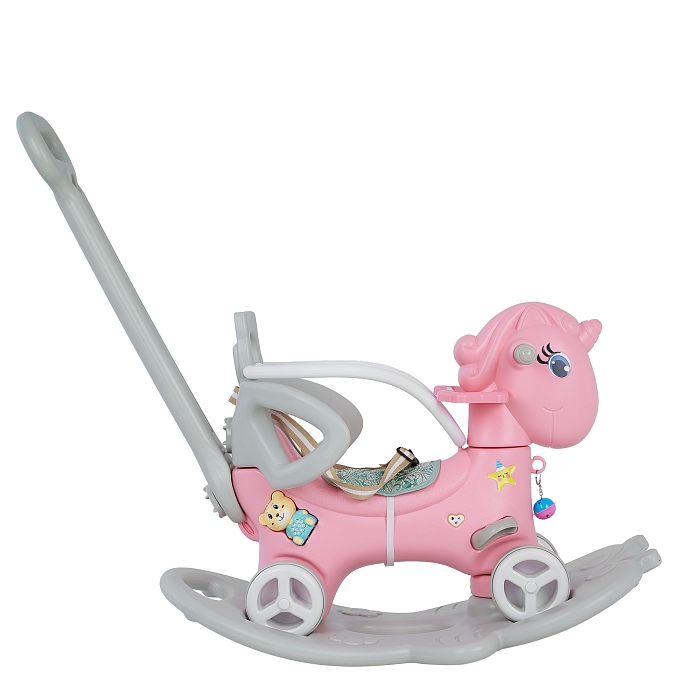 Качалка-каталка Pituso Ангел розовый — фото 17