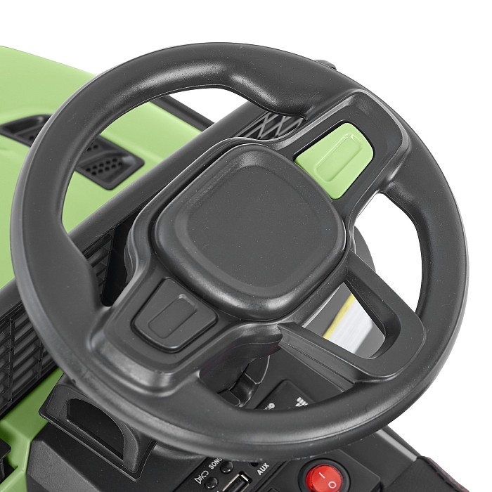 Электроквадроцикл Pituso 6V/4.5Ah с родительской ручкой зеленый  — фото 12