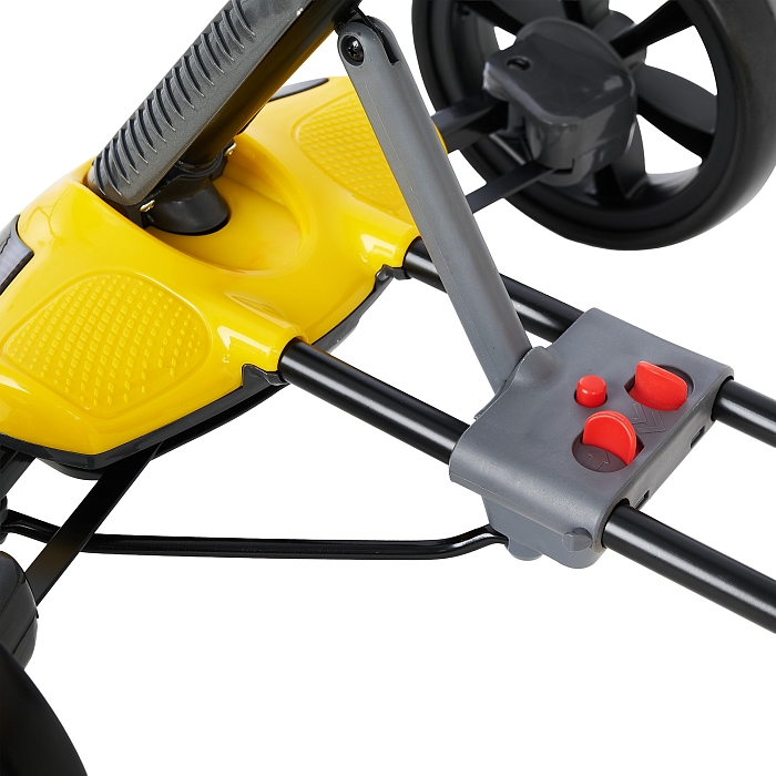 Электрокартинг складной Pituso 3010230AR с пультом управления желтый — фото 10
