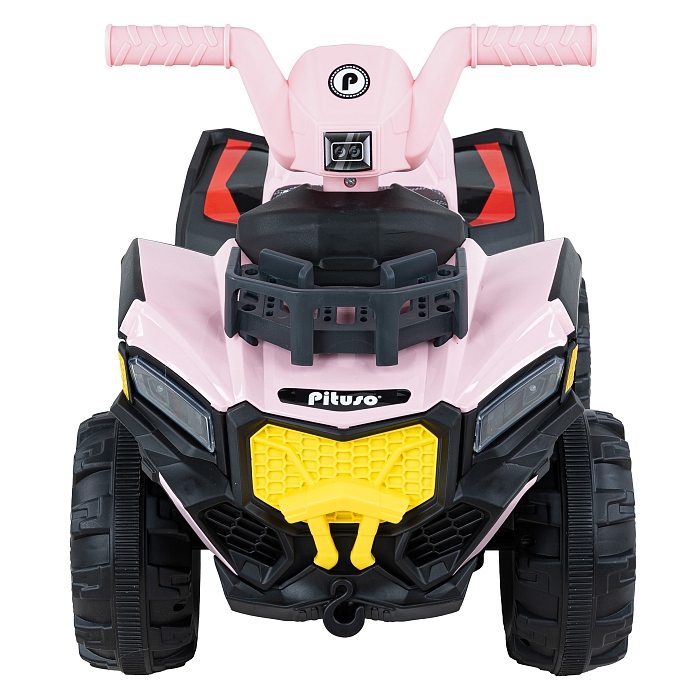 Электроквадроцикл Pituso  с пультом управления 6V/7Ah,20W*1 Pink/Розовый — фото 11