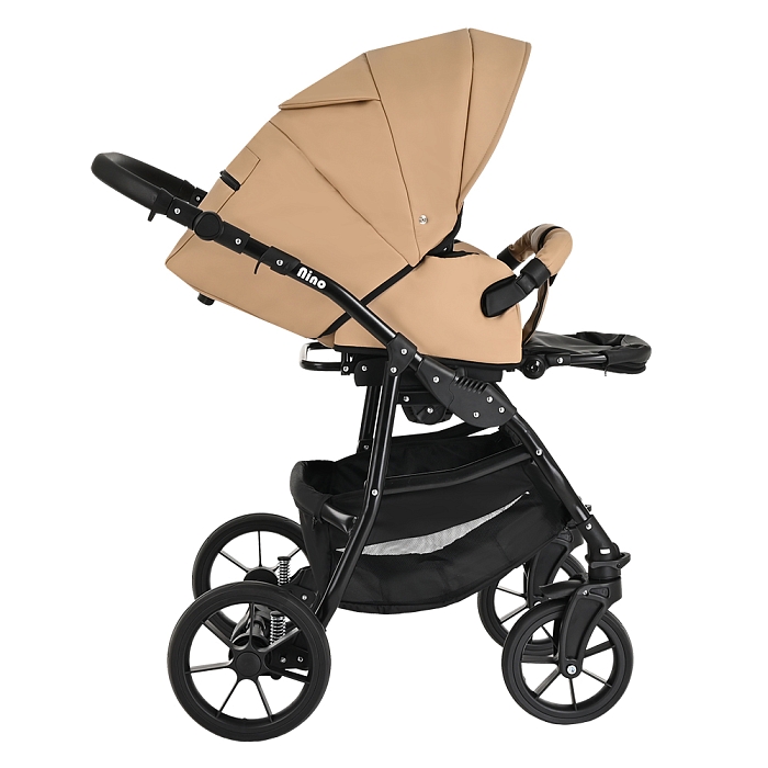 Коляска 2 в 1 Pituso Nino Кожа Camel — фото 22